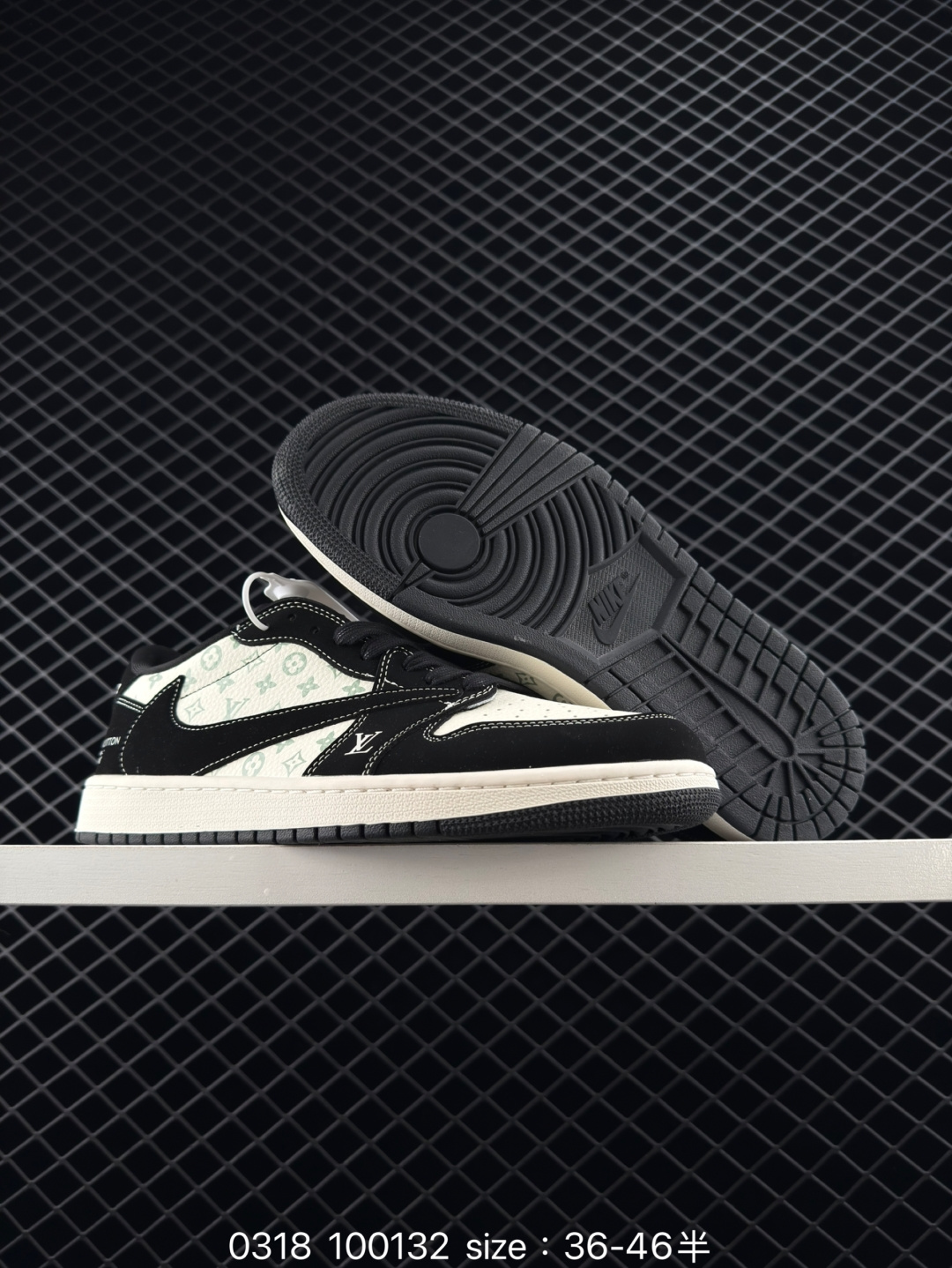 Travis Scott x Air Jordan 1 ” Reverse Mocha “